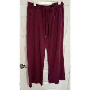 RIYIPER NWT Fuchia Wide Leg Lounge Pants Colorful Comfort Summer Women's Size XL